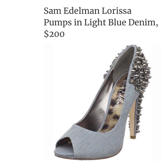 Sam Edelman Shoes - Sam Edelman Loissa Light Blue Sandals size 7.5